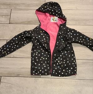 🍕Girls holographic polka dot windbreaker 🍋 🌷 💧 💕 ✨️🧁☃️🦋🐯🐠🍬🍿